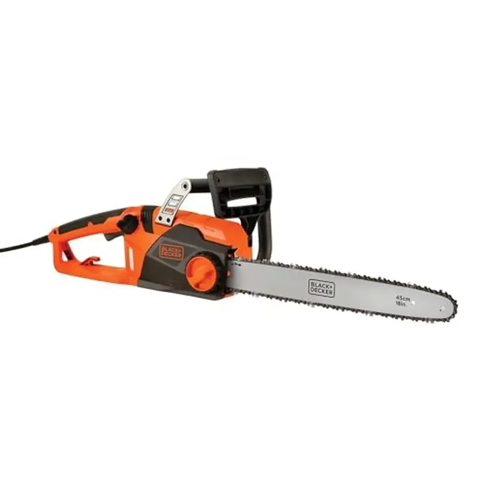 

Electric Chainsaw 18-Inch Lightweight Design 15-Amp Motor Tool-Free Chain Tensioning Automatic Oiling System Corded Runtime