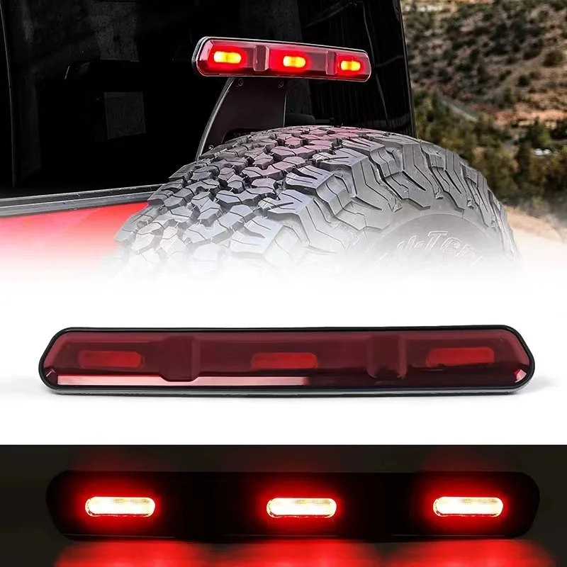 

EURS Ford BRONCO high mounted brake light 21 plug and play rear tailgate modified with LED brake warning light