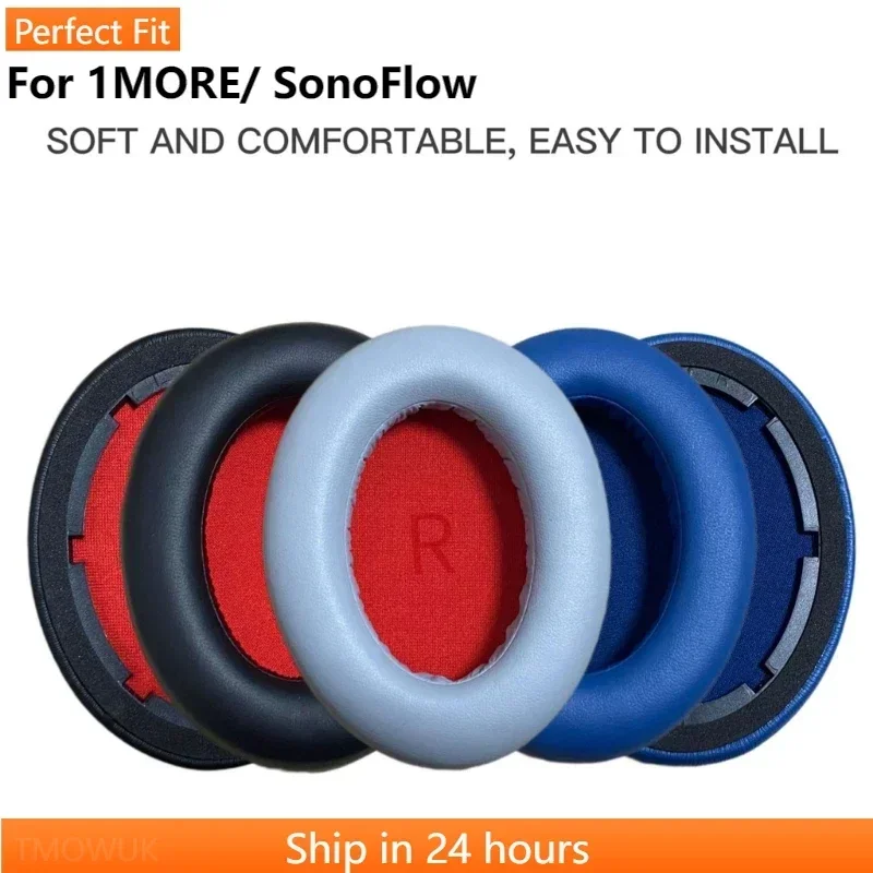 Replacement Earpads For 1MORE SonoFlow Headphones Ear Pads 1MORE Earpads Ear Cushions