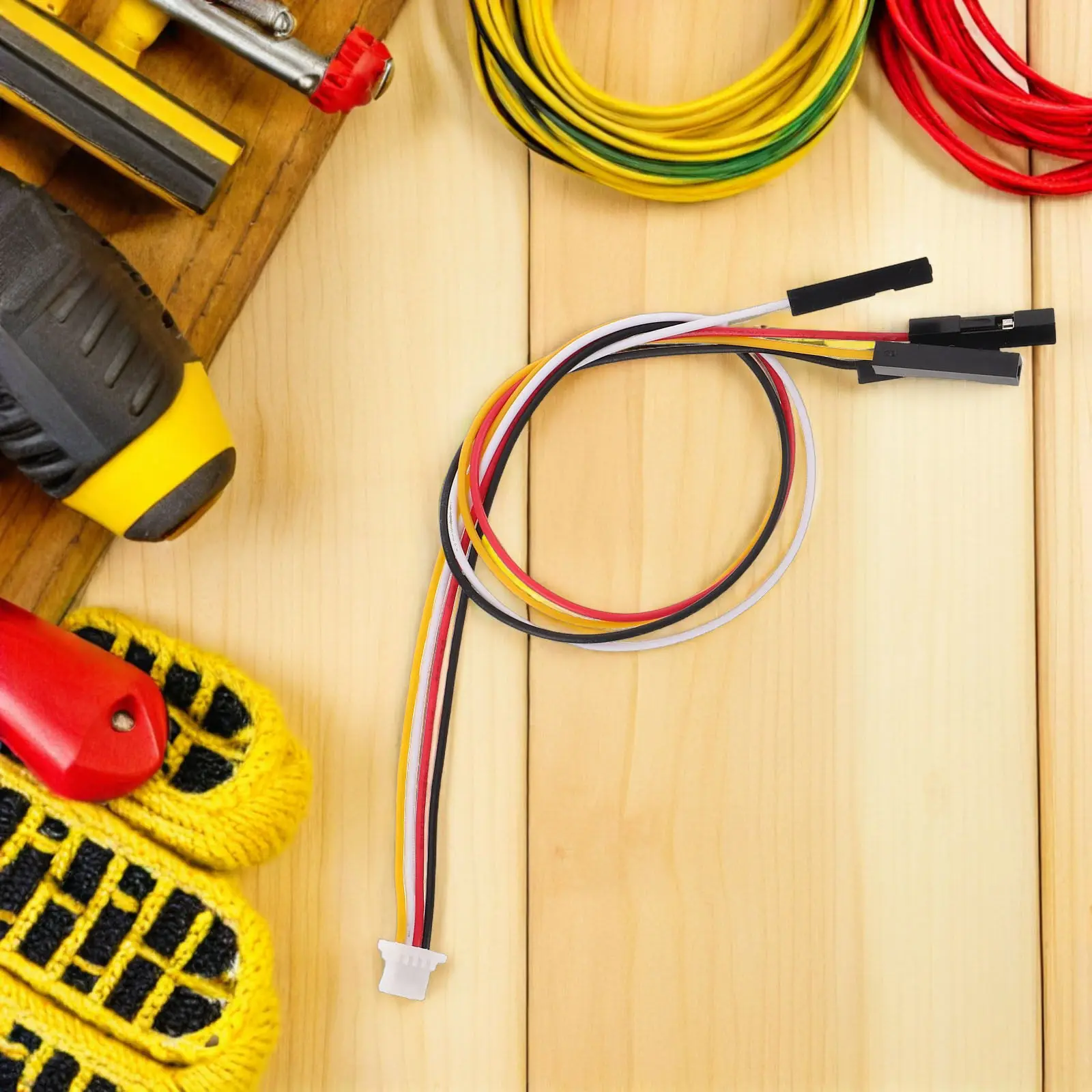 

10pcs 4 Pin 1 To 4 Terminal Wire Adapter Unique Design Electrical Connector Cables For Micro Appliances Conversion Cable