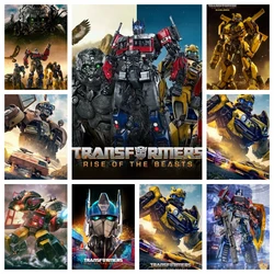 Transformers Car Movie Pattern Diamond Painting Cross Stitch 5D DIY Art Puzzle Mosaic Embroidery Garden Decor Children Gift Set