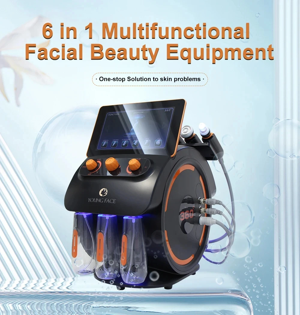 Hydroxydermabrasion machine, bubble rejuvenation equipment, face lift, beauty care