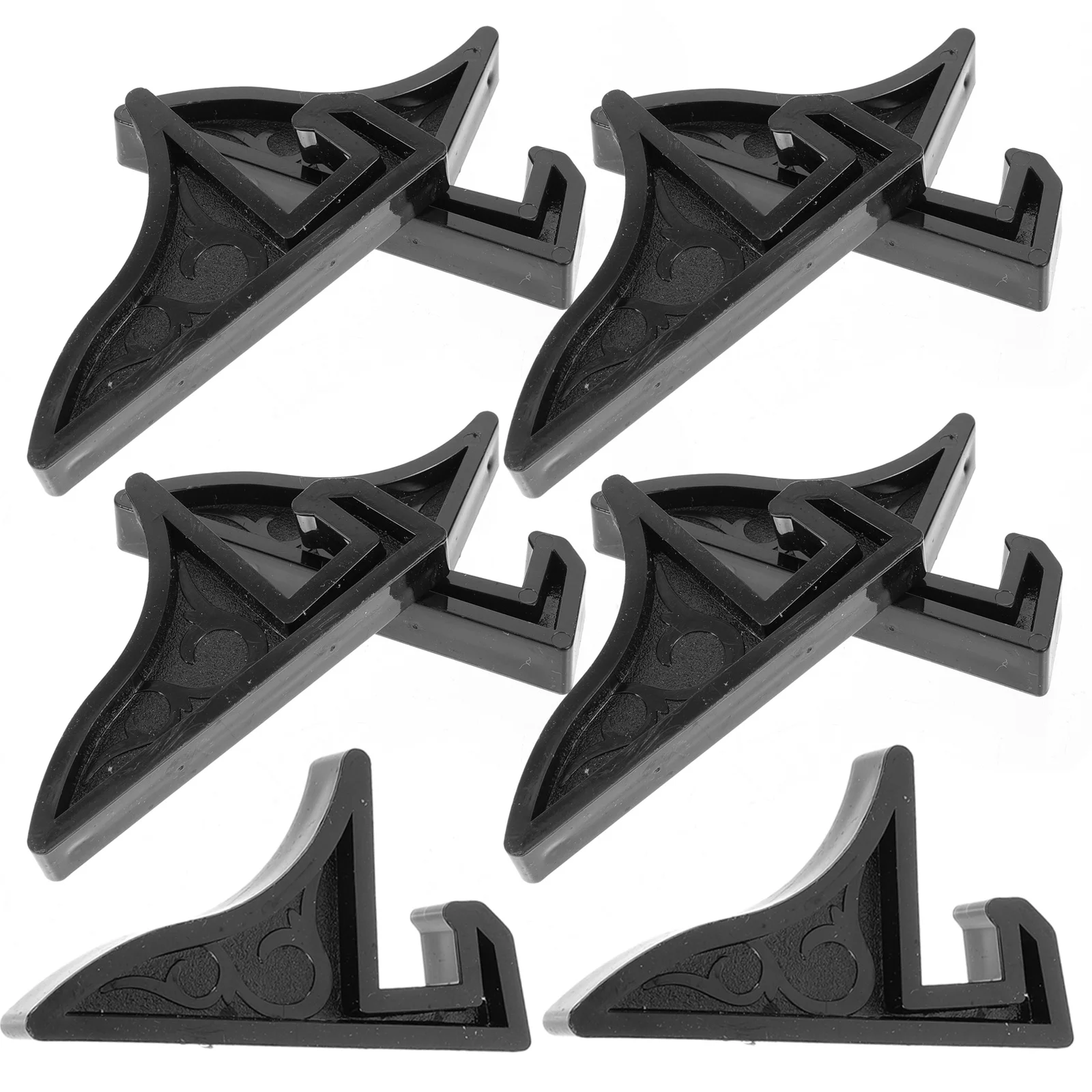 10Pcs Photo Frame Stand Multi-Functional Plastic Easel Display Base Certificate Holder Desktop Display Pedestal Support
