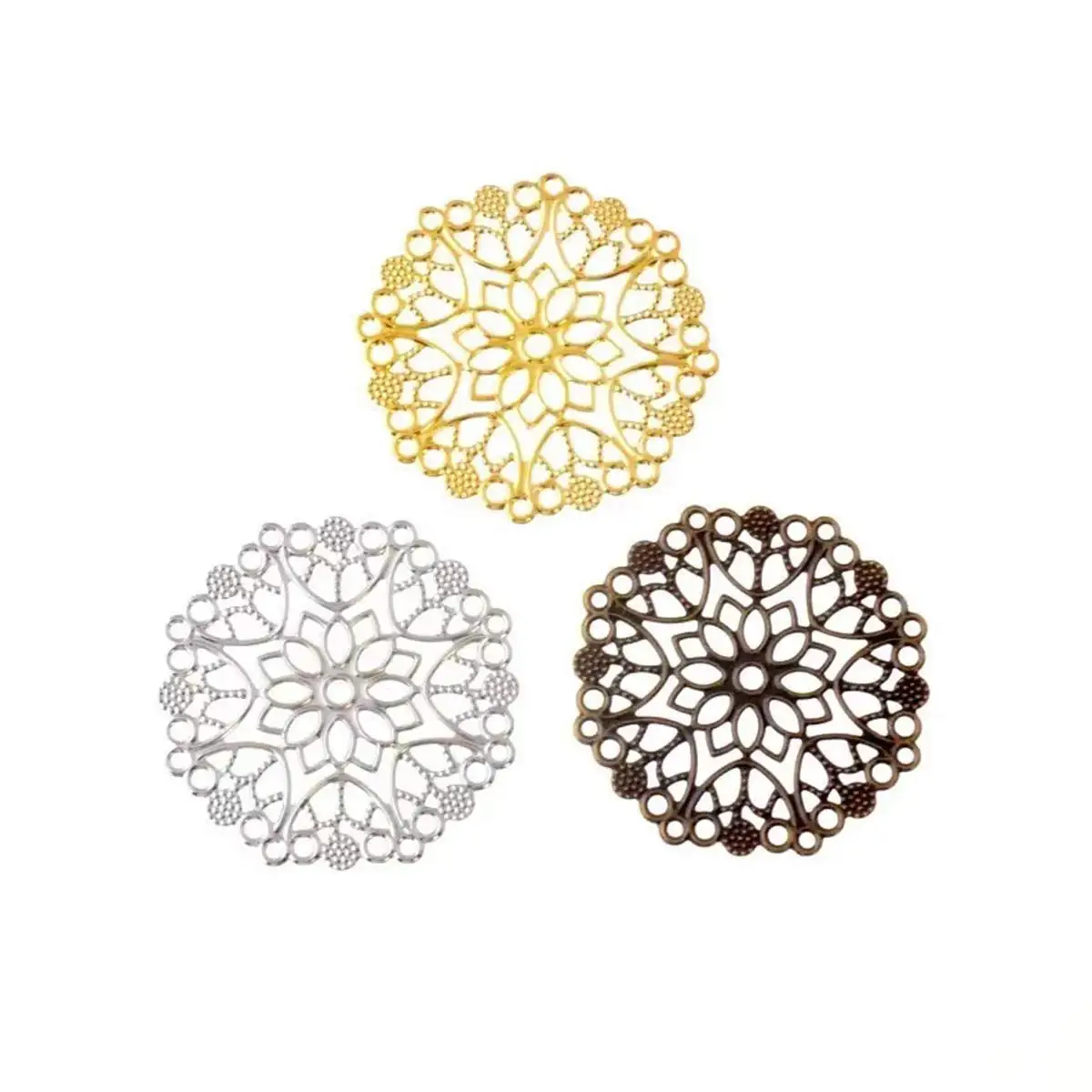 200pcs-multicolor-round-connector-flower-filigree-wraps-metal-embellishments-35-50mm-for-diy-headwear-garment-crafts-accessories