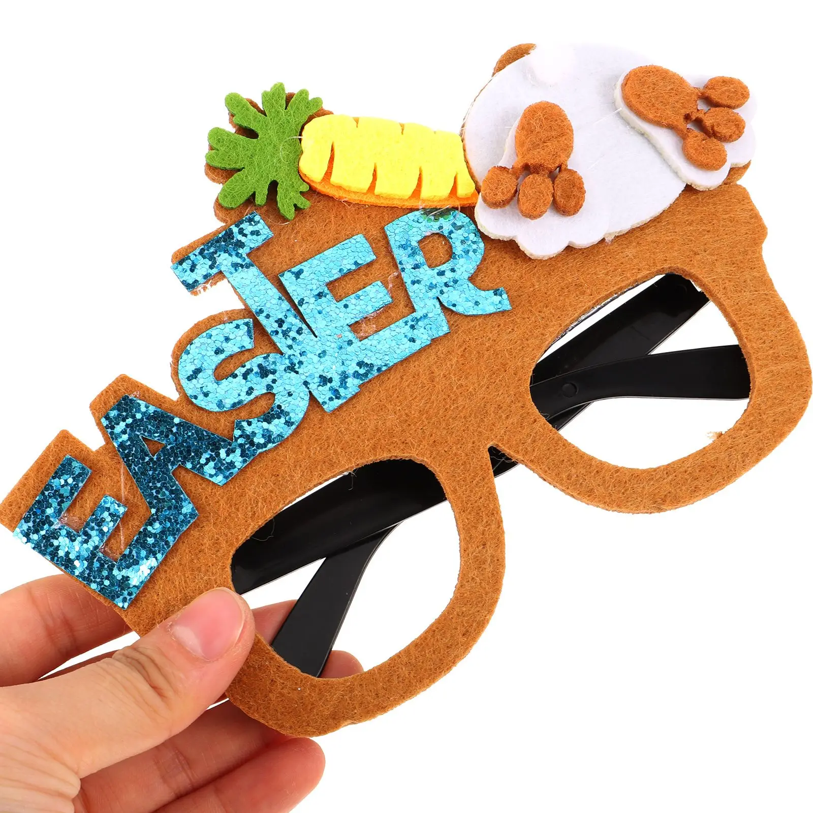 6-delige paasbril Festivalbrillen Feestrekwisieten Benodigdheden voor kinderen Frames maken