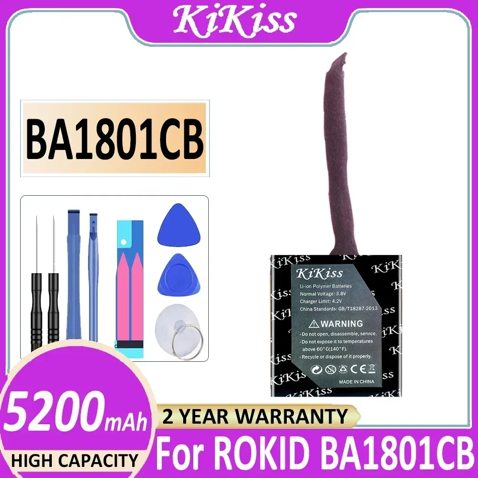 

Environmentally Friendly High Capacity Battery For Rokid BA1801CB 5200mAh