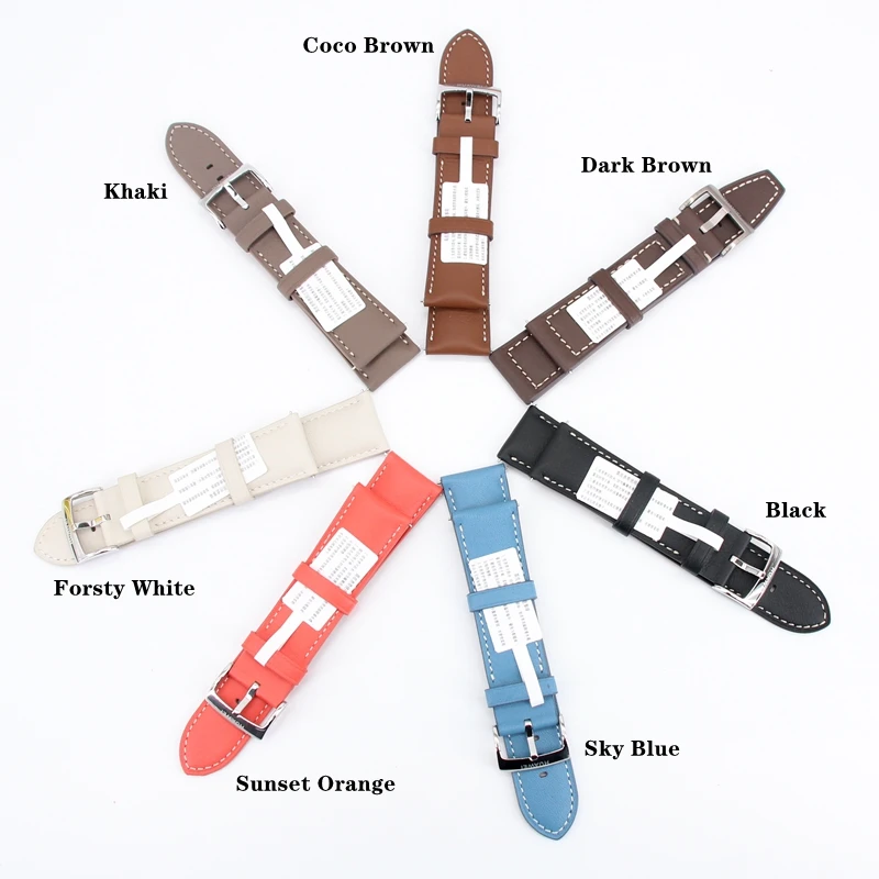 Huawei Watch 3pro New Titanium Stainless Steel Leather Watch Strap for Huawei Watch 3 3pro Fluoroelastomer Rubber Watch Band