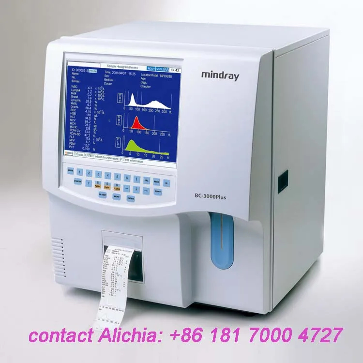 Best Mindray BC 3000plus Price Mindray Hematology analyzer for clinic