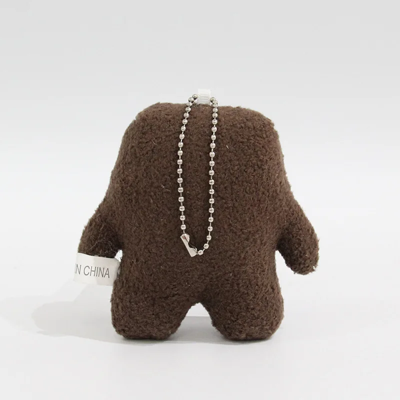 2025 vente chaude Kawaii mignon Domo Kun porte-clés en peluche Anime porte-clés charme pour sac clés cadeau Collection anniversaire jour cadeaux de noël