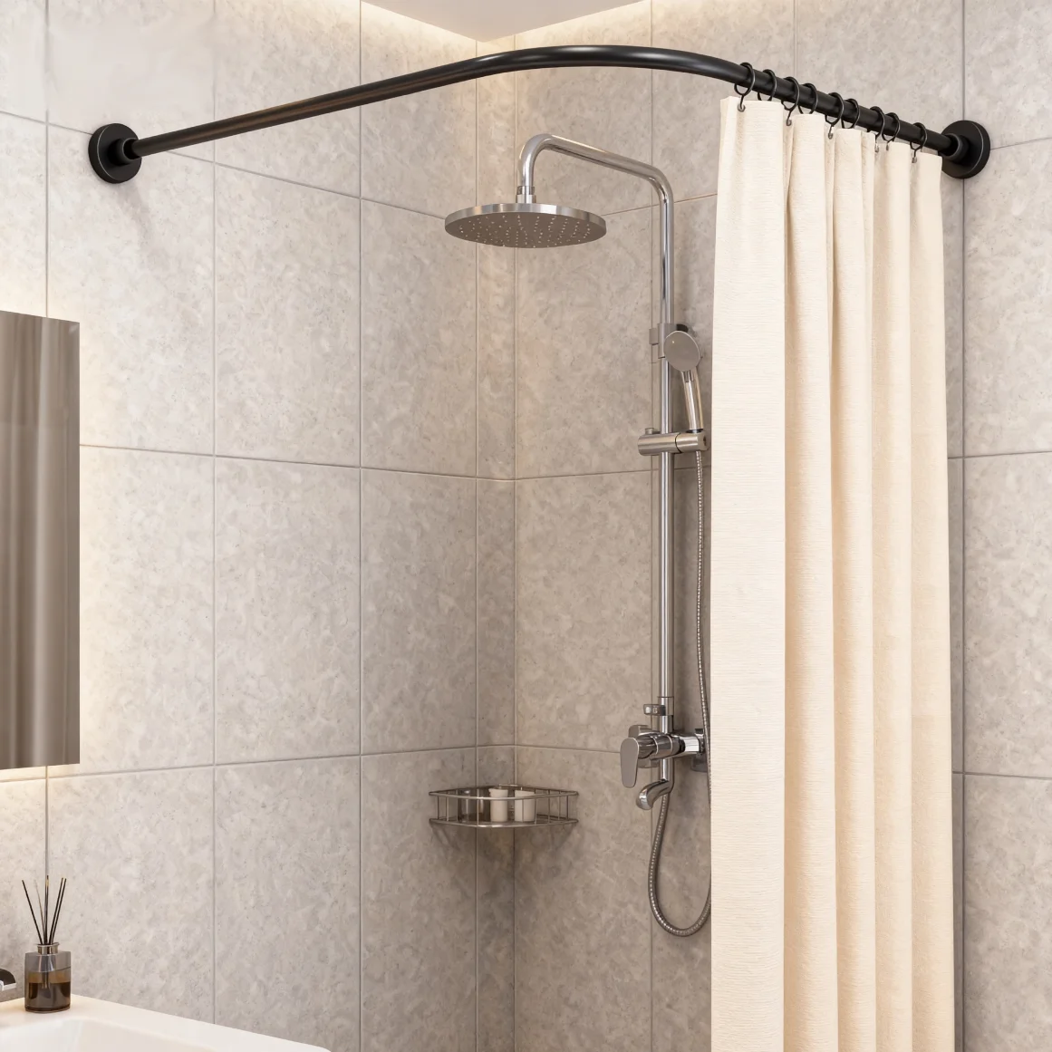Thumbnail 3 - #75 Best Shower Curtain Rails to Buy In 2026