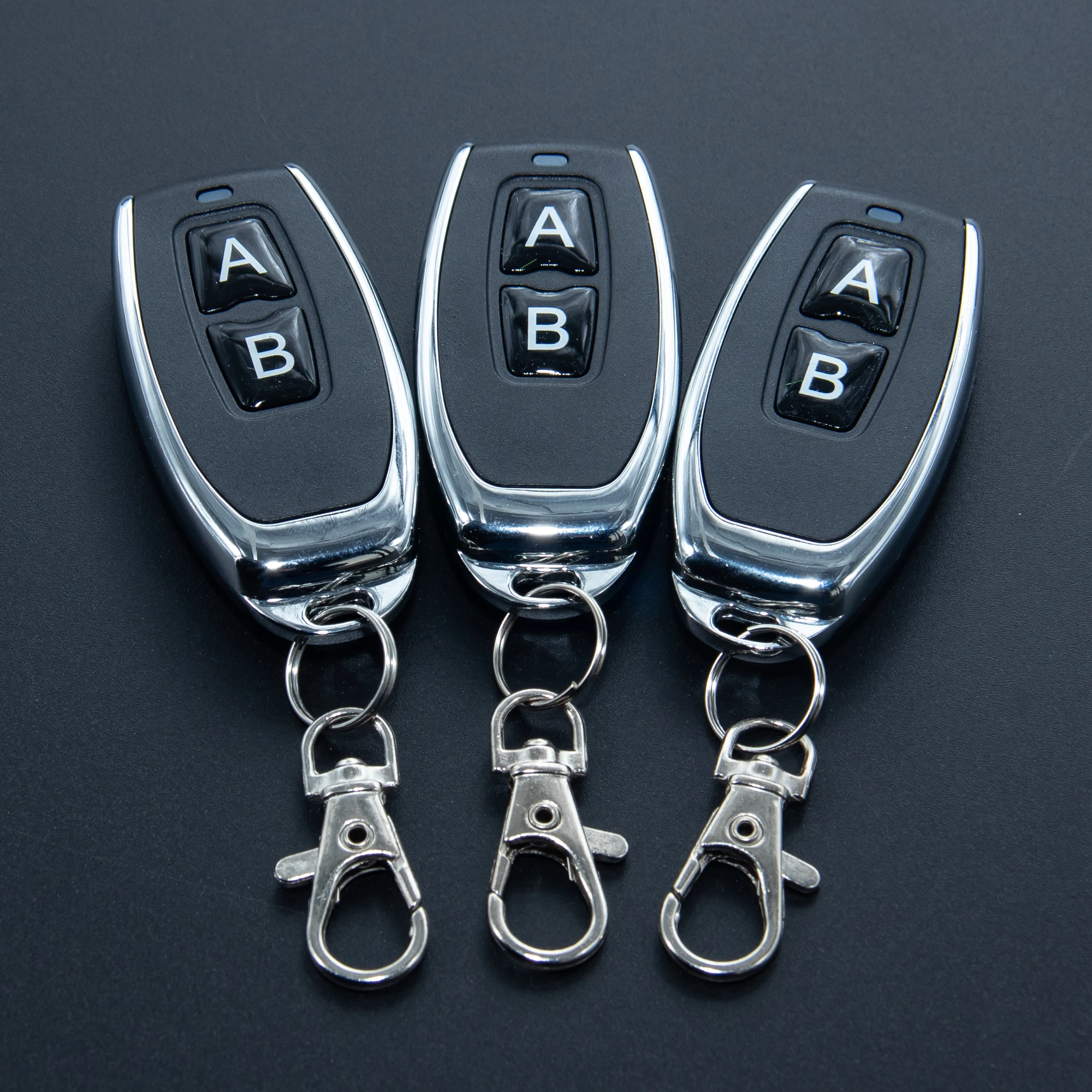 3pcs Universal 433.92 MHZ Wireless Clone Switch Cloning Copy Gate Garage Door Control Duplicator Remote Control Key