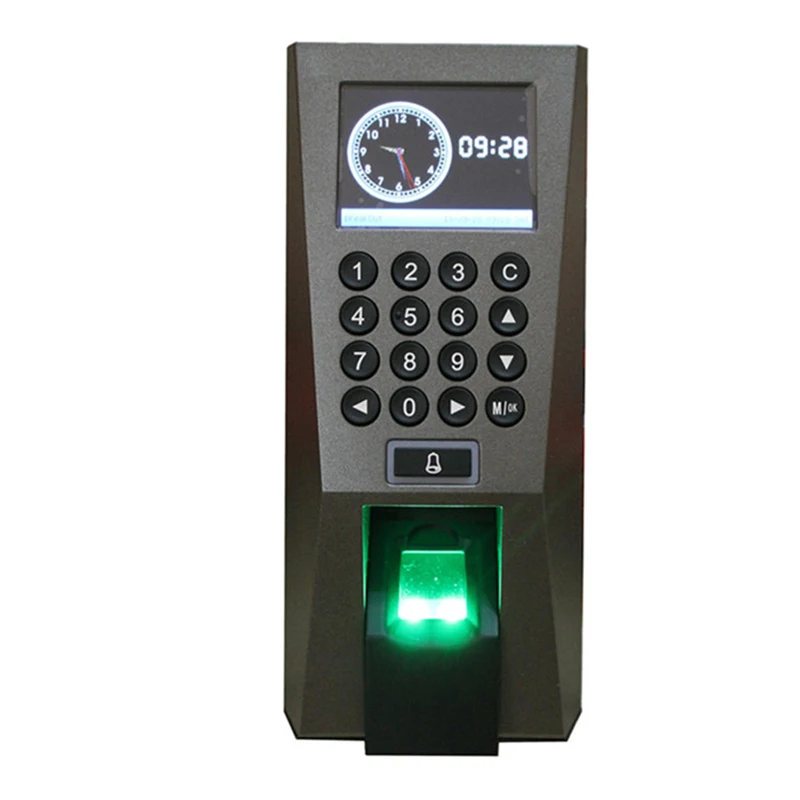 new F18 is a high-speed fingerprint recognition fingerprint access control attendance terminal based on the ZMM210-TFT platform