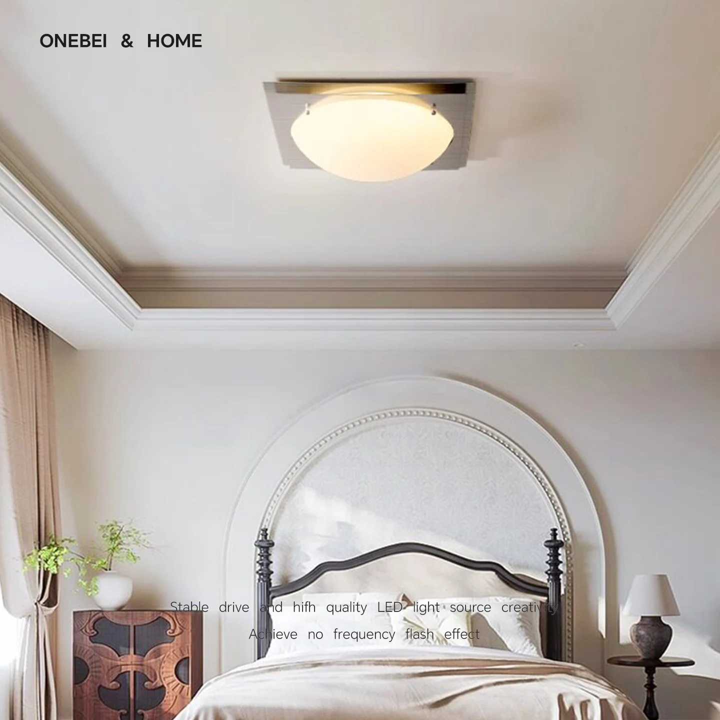 Bauhaus Style Ceiling Light Glass Lamp Suitable For Bedroom Study Living Room Dining Room Children's