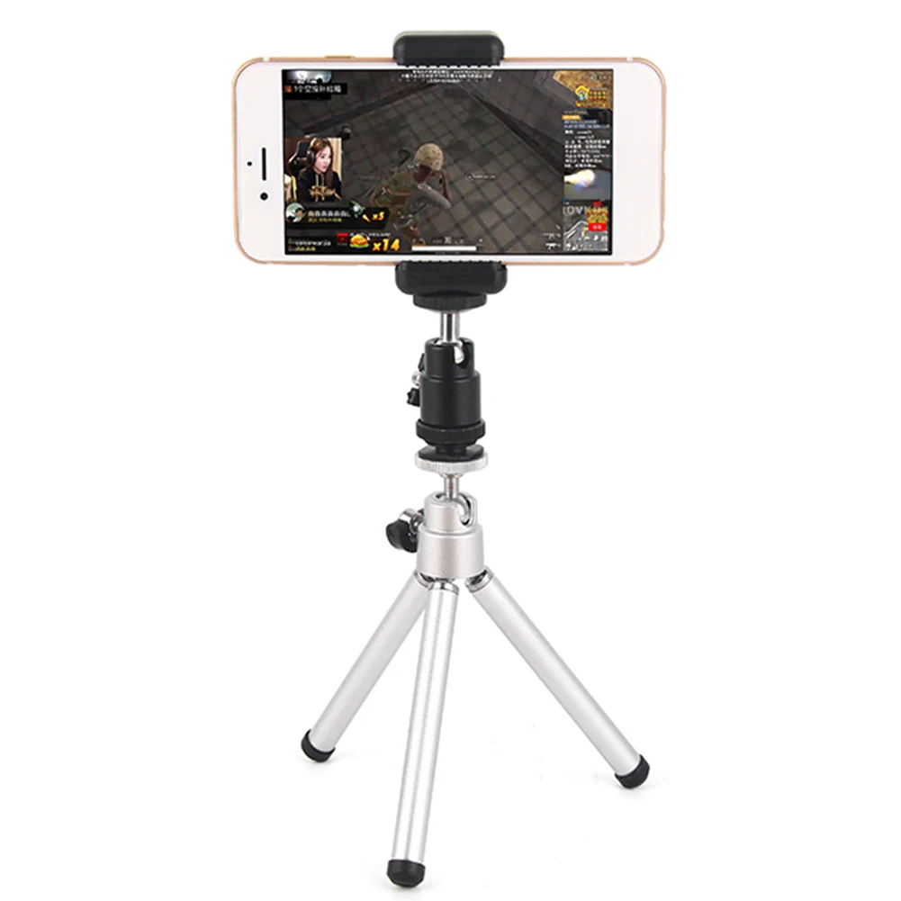 Description Picture 6 of itemBall Head Hot Shoe Adapter Tripod Classic Colors and Simple Durable Design Mount Phone Clip Holder 1/4 Screw for Camera