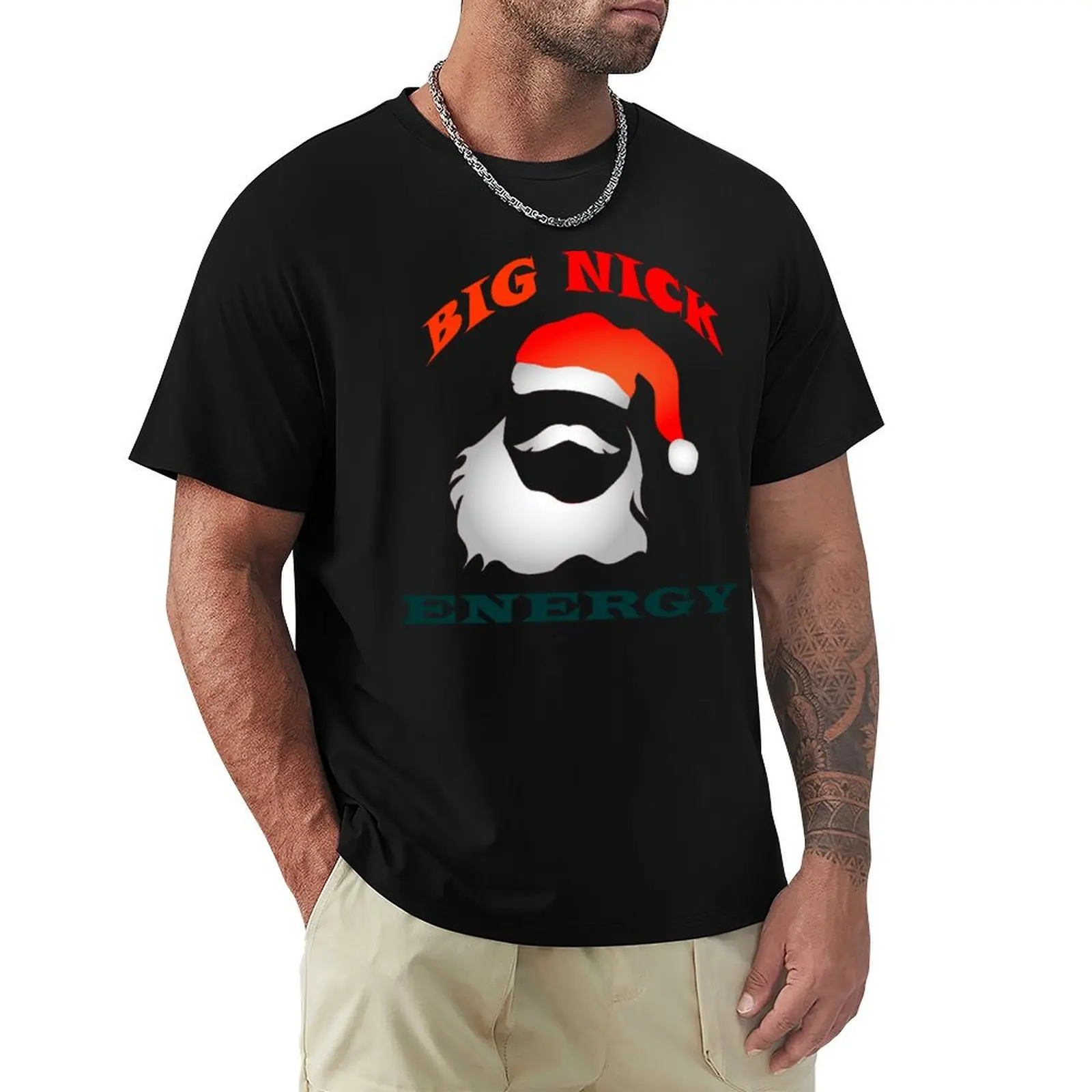 

BIG NICK ENERGY , BIG NICK ENERGY T-Shirt Relaxed Fit Casual Short Sleeve Top