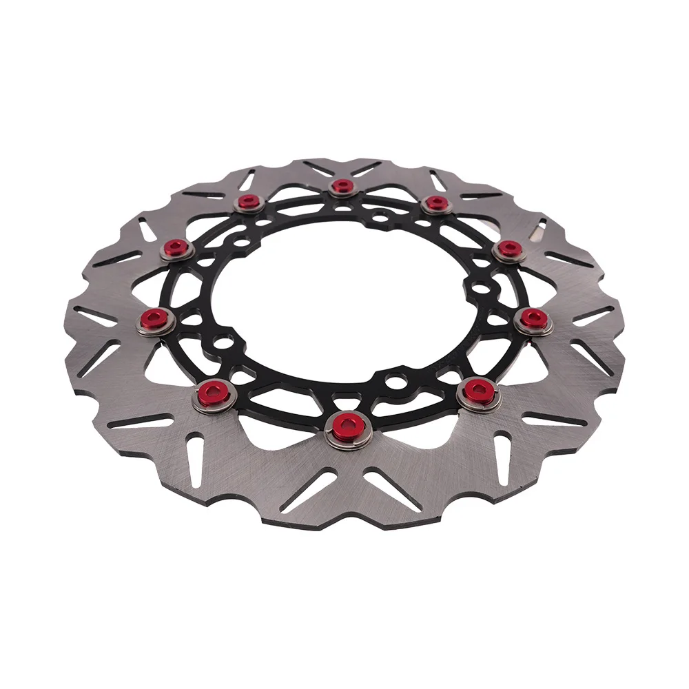 Disco de freno de motocicleta de 300MM, freno de Rotor de disco flotante de aleación de aluminio en forma de V para YAMAHA XMAX300 Xmax 300 2017-2023