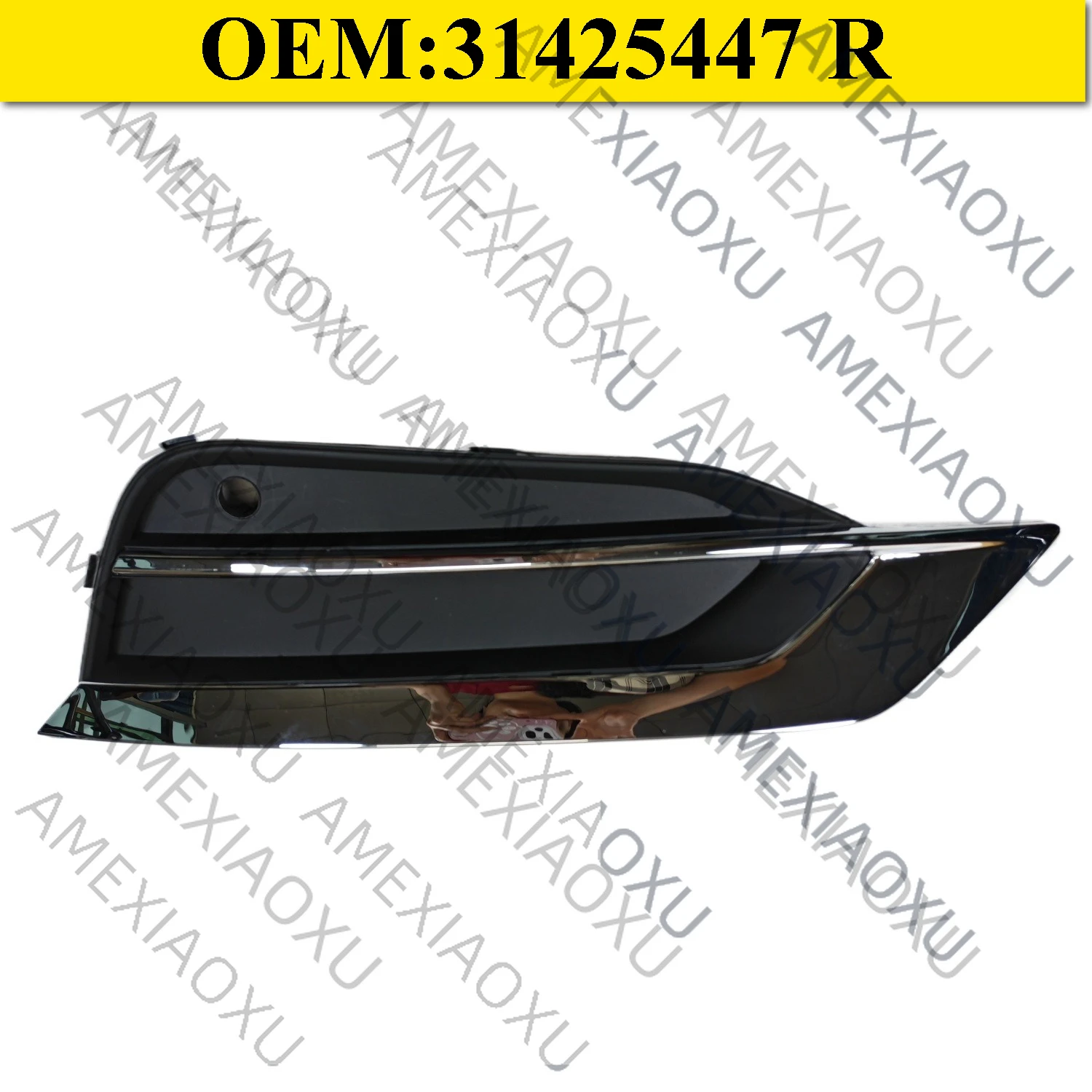 

New Front Bumper Fog Light Grille For Volvo S90 V90 2016-2019 2018 31425447 31425446