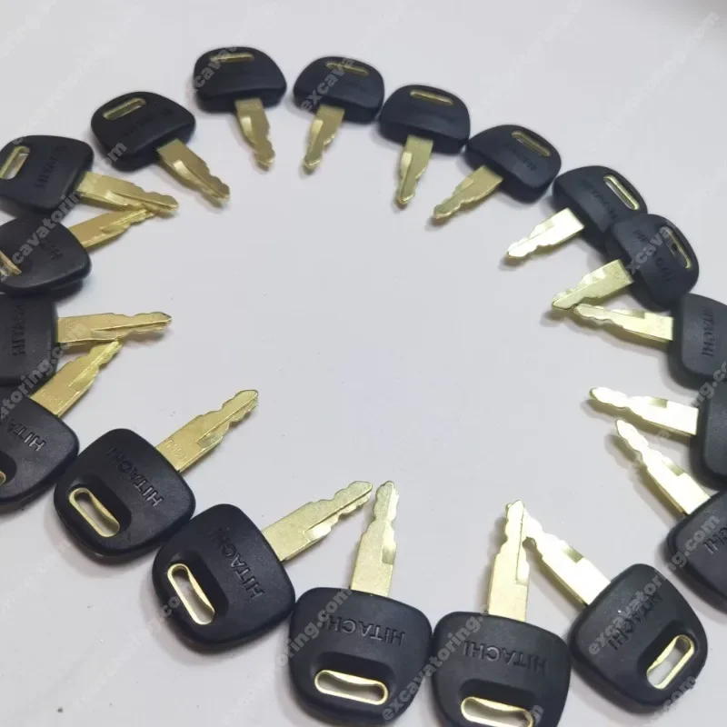Для Hitachi ZX ключ зажигания экскаватора 5 шт. оригинальный ключ, аксессуары переключателя, ZX60, 70, 120, 200, 210, 450