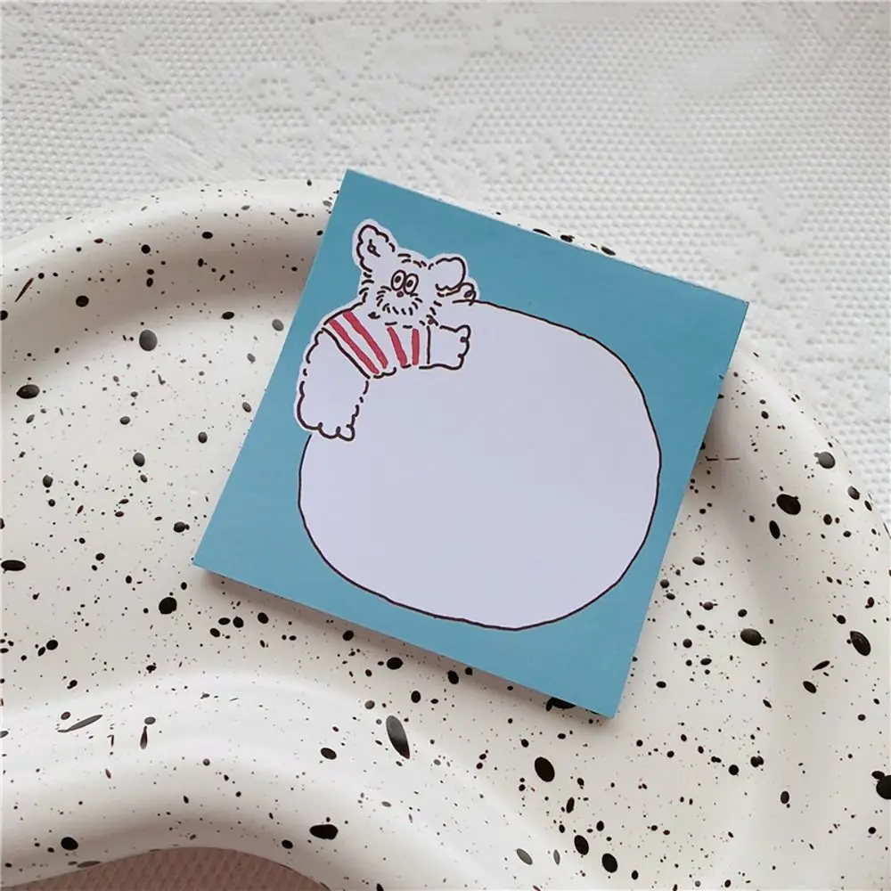 Cute Memo Pad multifunzionale Cartoon Animal Note Paper Message Notes School Office