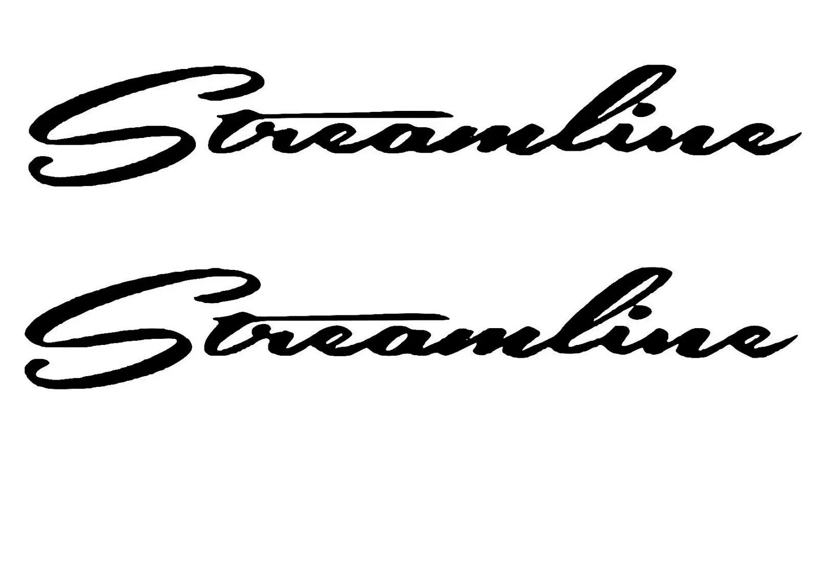 For x2 Scania Streamline Truck Sticker     