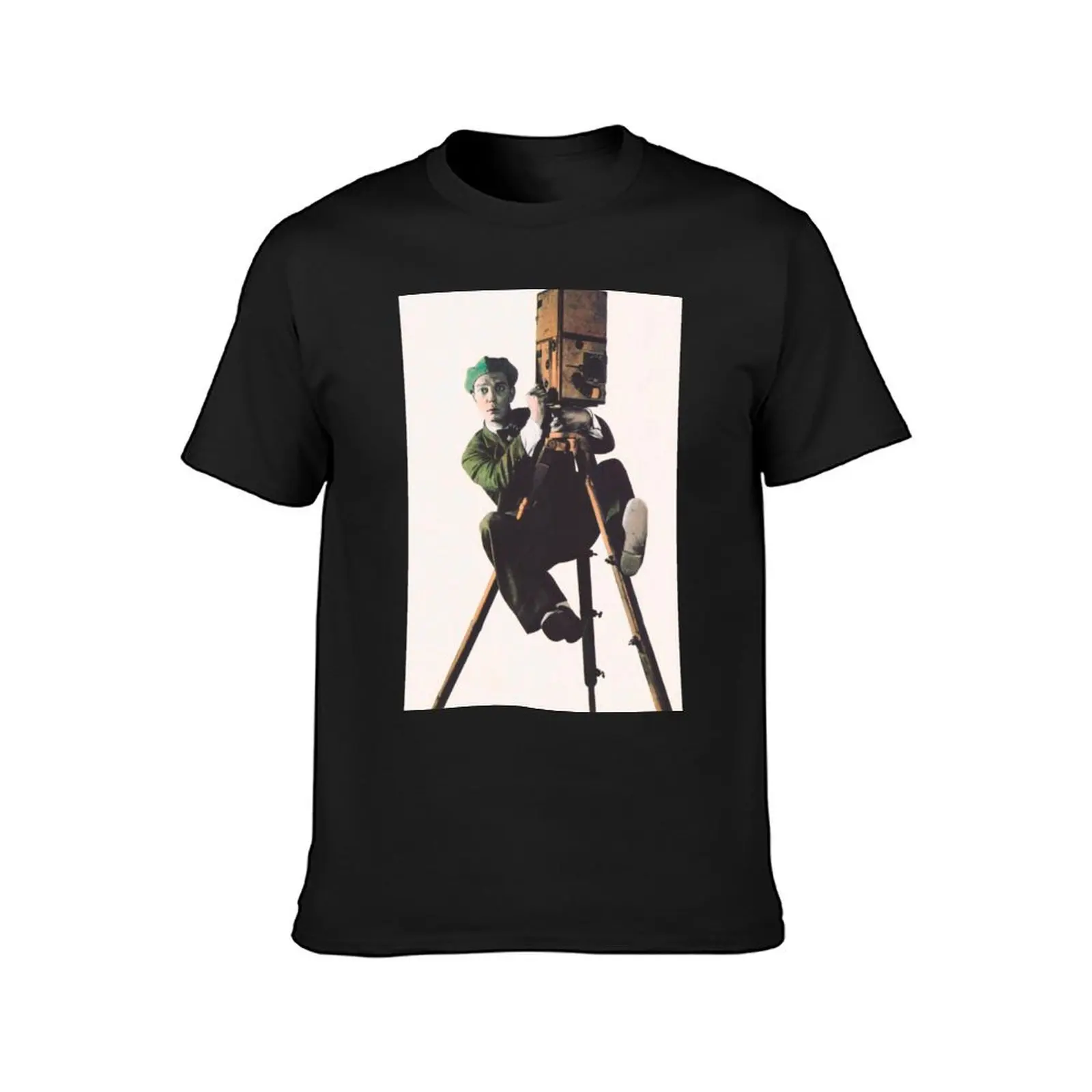 The Cameraman Buster Keaton T-Shirt customs cute clothes customizeds boys animal print men clothing