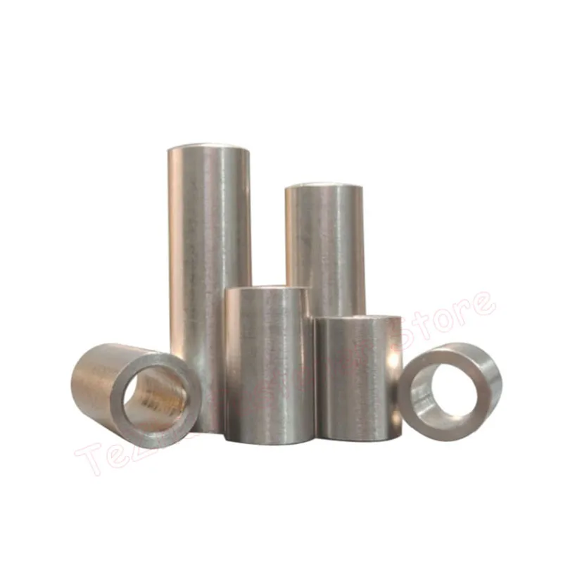 M10 Unthreaded 304 Stainless Steel Bushing Washer Round Hollow Standoff Spacer Gasket Sleeve OD 12-25mm Length 1 1.5 2 2.5-67mm