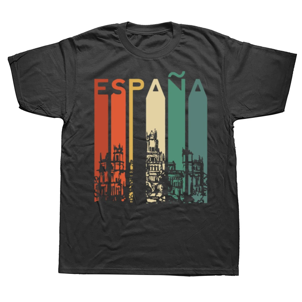 Lustiges Espana Spanien Spanisch Espanol T-Shirt, T-Shirt mit Rundhalsausschnitt, kurzärmelig, modisches T-Shirt, Kleidung, lässige Basic-T-Shirts – Detail 3