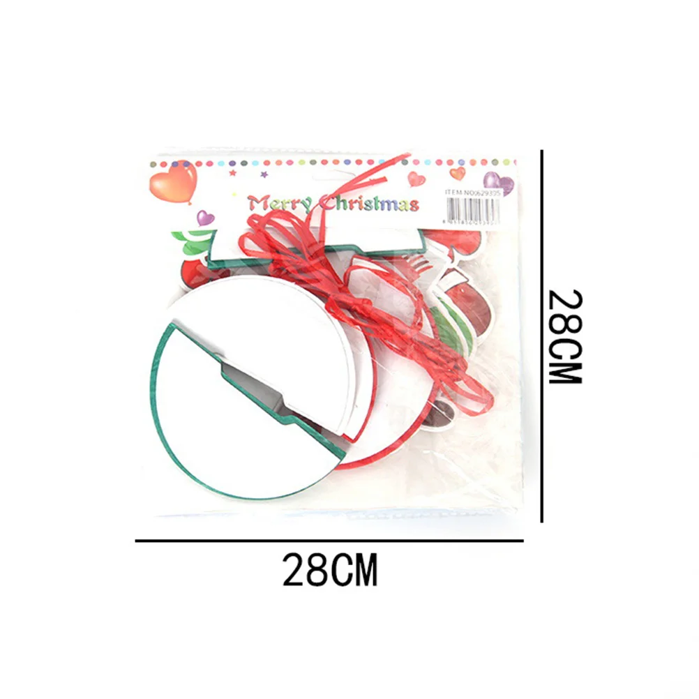 

Theme Decoration Banner for Party Christmas Honeycomb Decorations Creative Funny