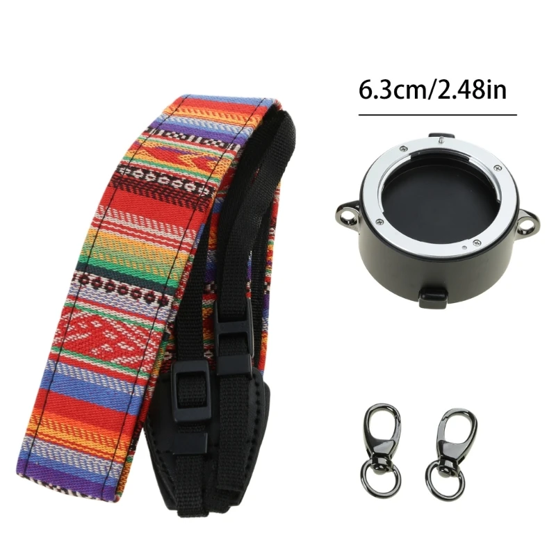 Chân đế ống kính đôi lật nhanh cho chân vịt ống kính máy ảnh để chụp ảnh du lịch