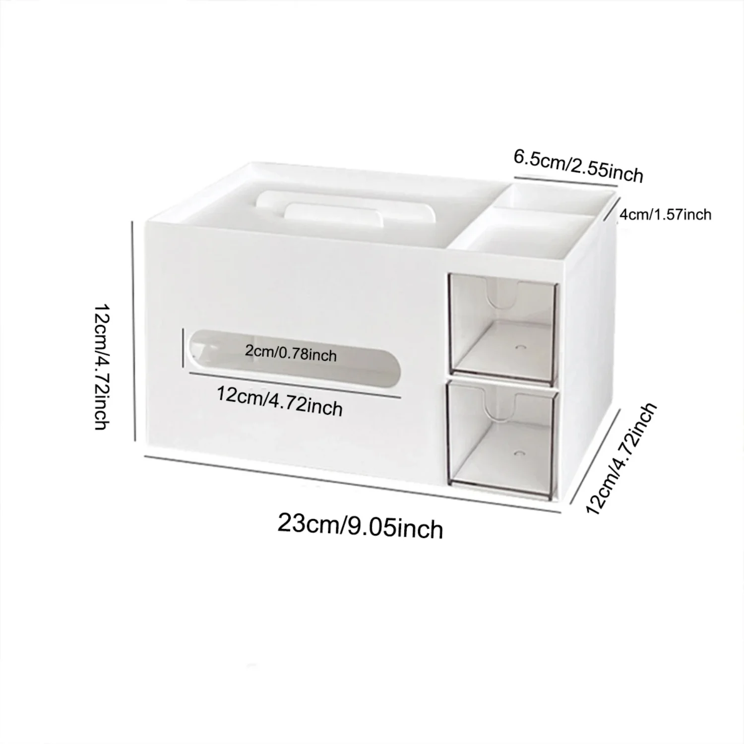 1pc-Tissue Box Serviette Halter Abdeckung Wc Papier Taschentuch Fall Solide Einfache Stilvolle Büro Auto Wischen Organizer Container