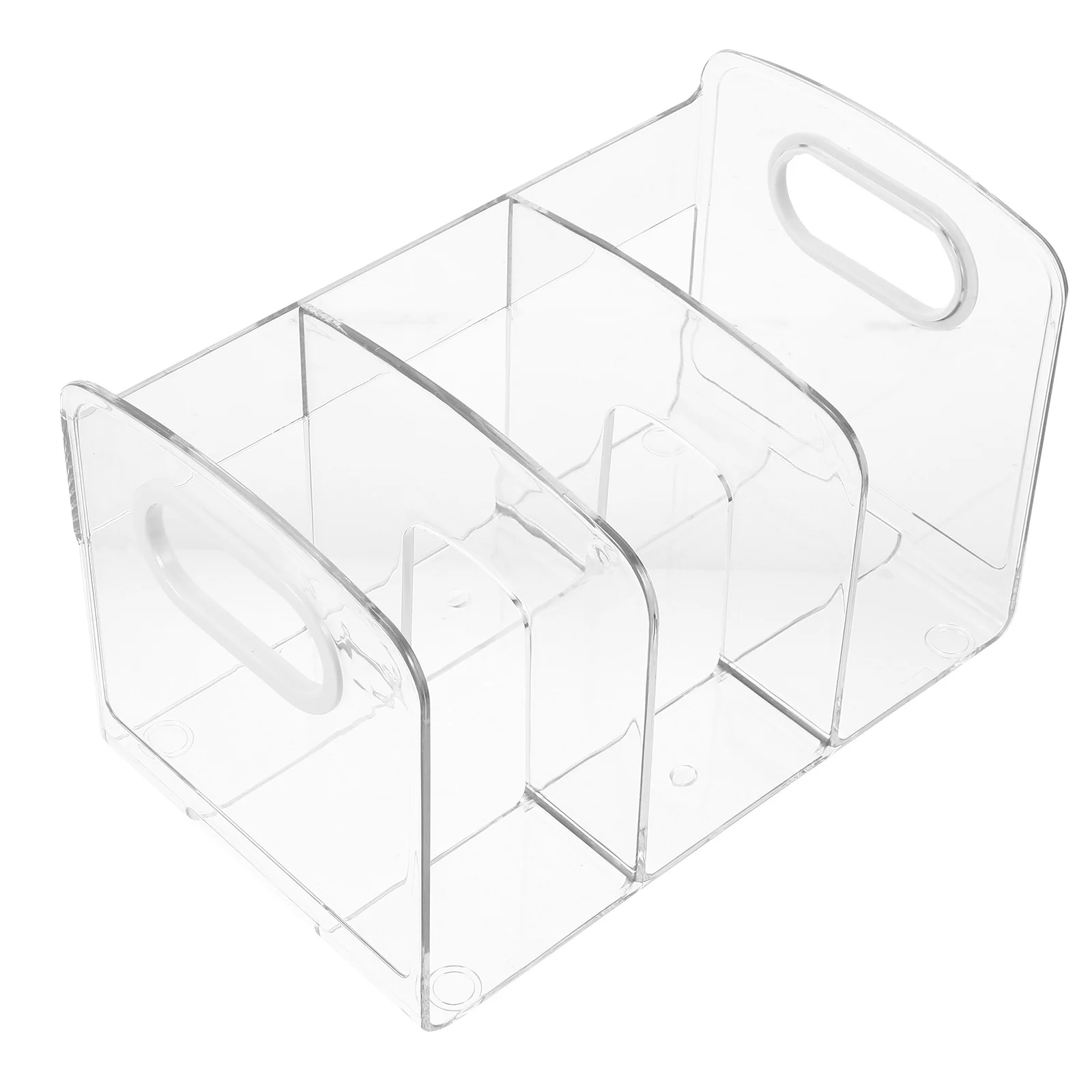 حامل كتب بلاستيكي مزخرف، تصميم بسيط، حامل ملفات منظم للكتب المكتبي متعدد الوظائف #5