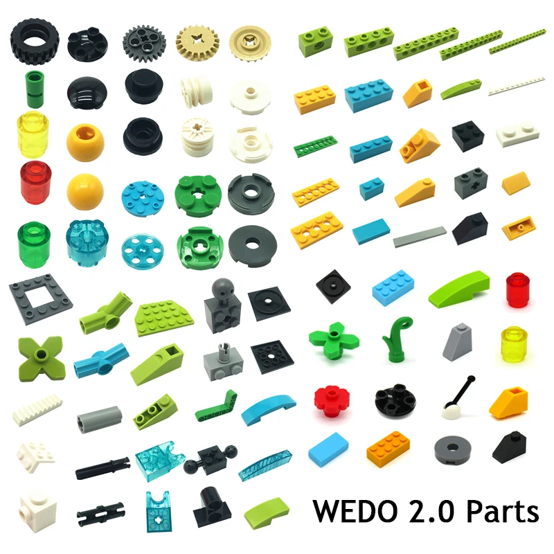 NEW MOC Gear Core Set 45300 Building Blocks Parts Compatible with We-Do Bricks 92013 71321 70905 Technical Bricks for Children