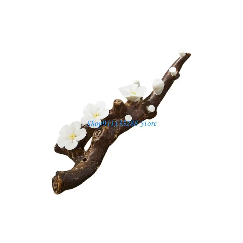 G88D زهرة السيراميك فرشاة الراحة فرشاة القلم تجفيف حامل الخط ثقالة الورق المبتدئين الخط ممارسة الكتابة اليدوية #3