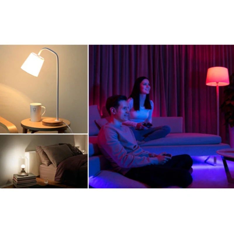 Tuya GU10 Smart LED Bulb Dimmable 5W AC200-240V WIFI+Bluetooth Smart Life App Control Work With Alexa Google Home 1PCS