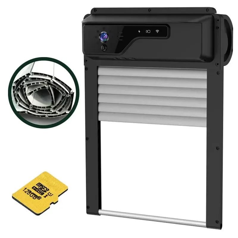 In stock Wholesale and Retail Timer and Night Vision Waterproof IP65 Smart Chicken Coop Door Opener With Camera