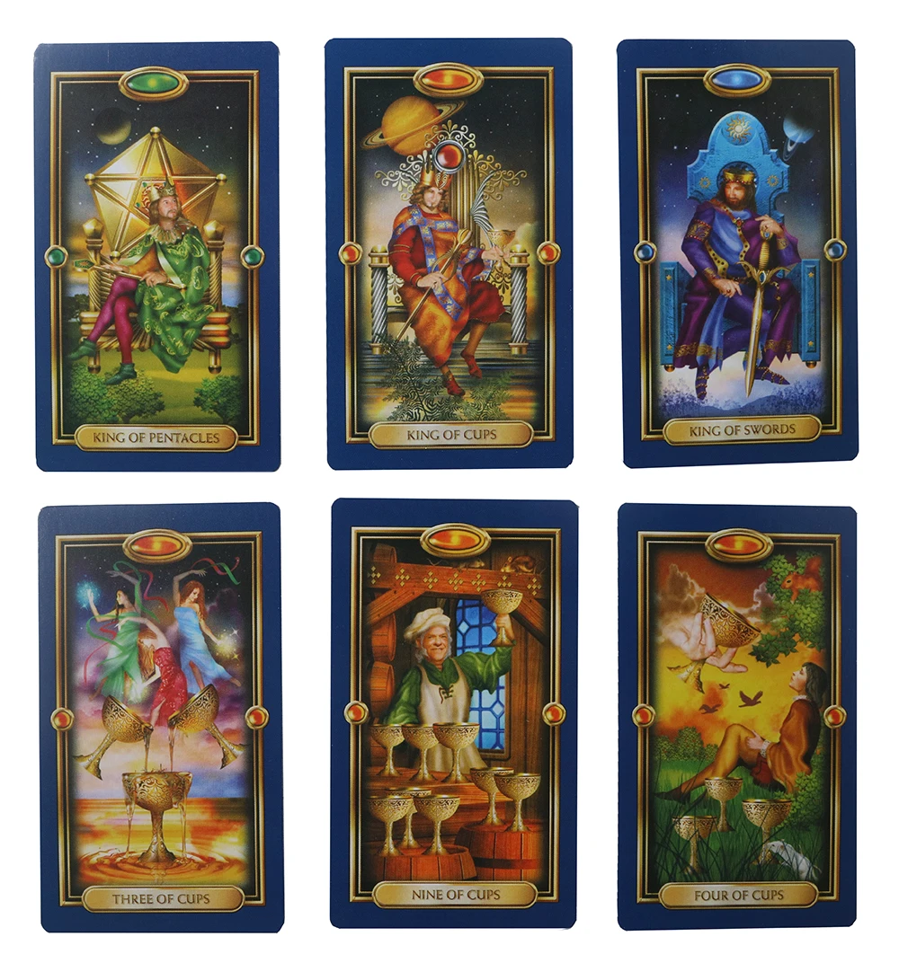 Tarot Cards for Beginners With Guid . Gilded Deck.78 Cards. Tarot Deck. New Tarot. Oracle Divination.Oracle Cards . Waite Tarot