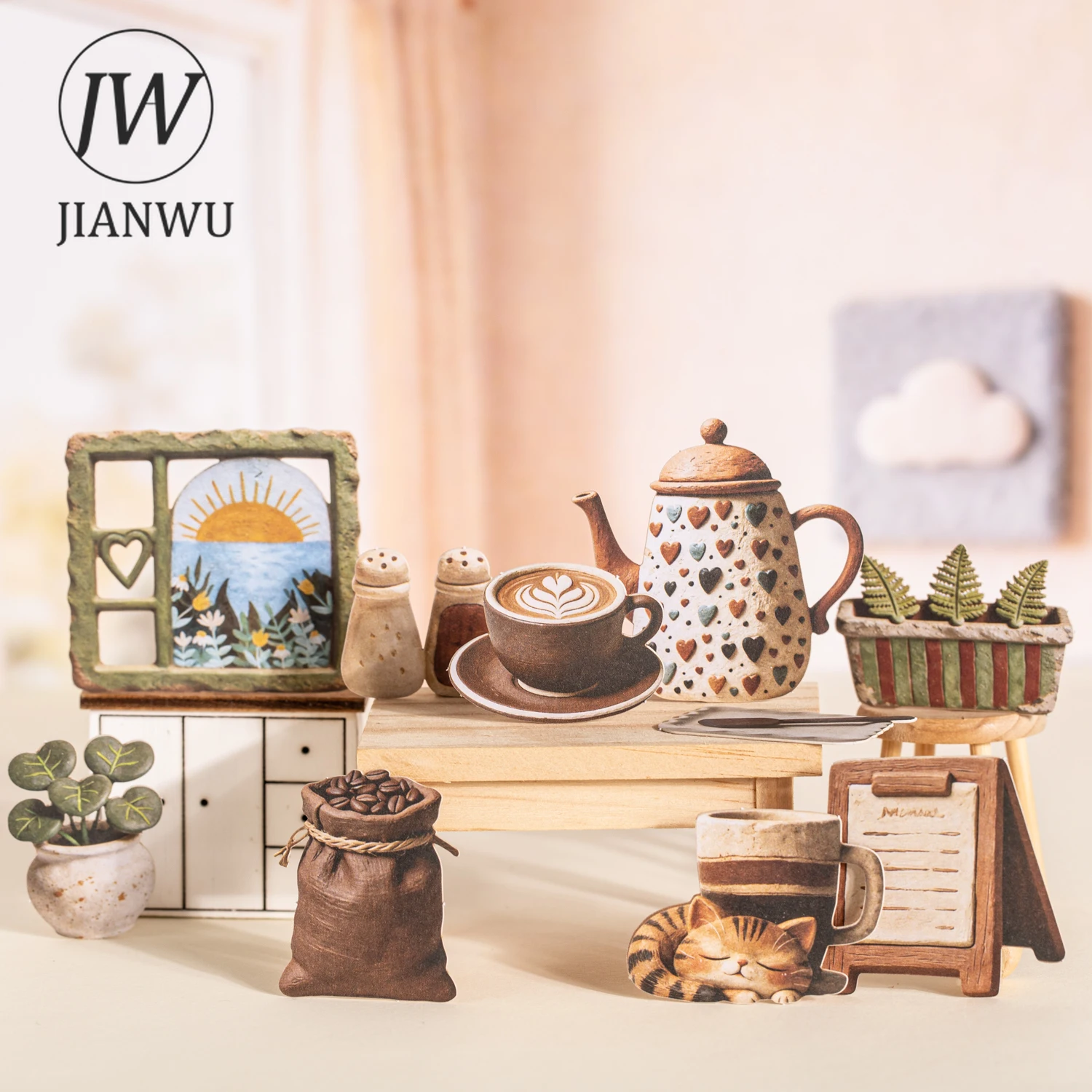 JIANWU Seri Koleksi Tanah Liat - Vintage Collectible Magazines ulasan dan harga