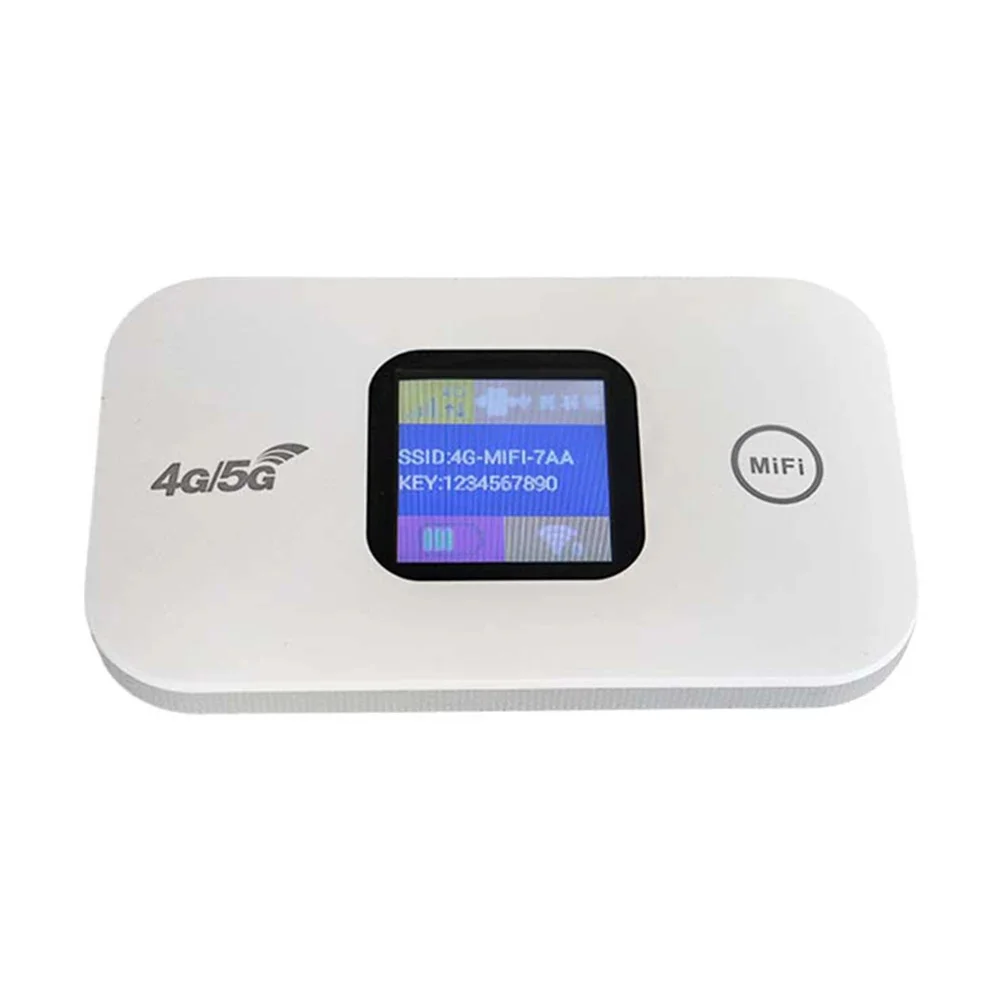 4G LTE Mobile WiFi Hotspot Wireless Internet Router Devices with SIM Card Slot for Travel