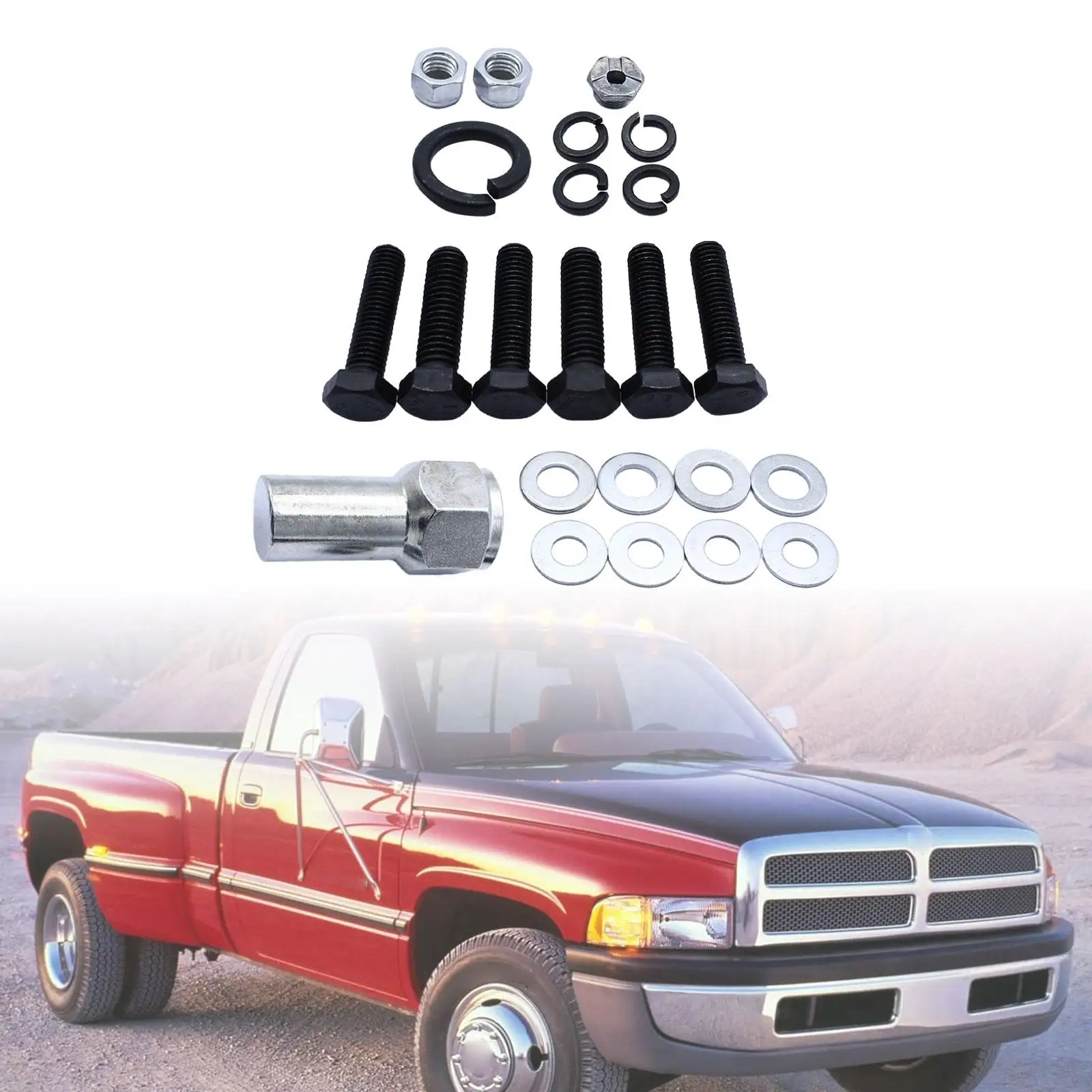 

Gear Box Stabilizer Bar Hardware Kit for RAM 1500 2500 3500 4x4 94-02