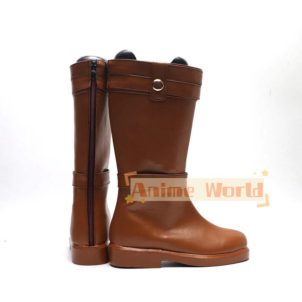 Botas de cosplay Frieren: zapatos Beyond Journey's End Frieren, accesorios personalizados para fiesta de Halloween en tallas grandes para hombres y mujeres