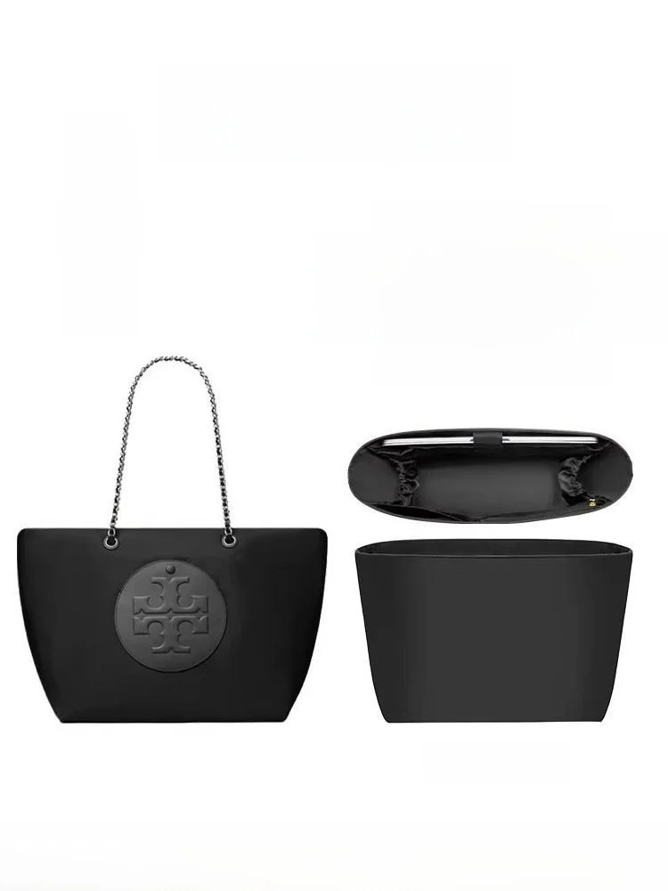 

Сумка-тоут Ella Chain с внутренним отделением из бумаги Dupont, ультралегкий прозрачный водонепроницаемый органайзер для хранения, кристально чистая сумка для хранения мелочей