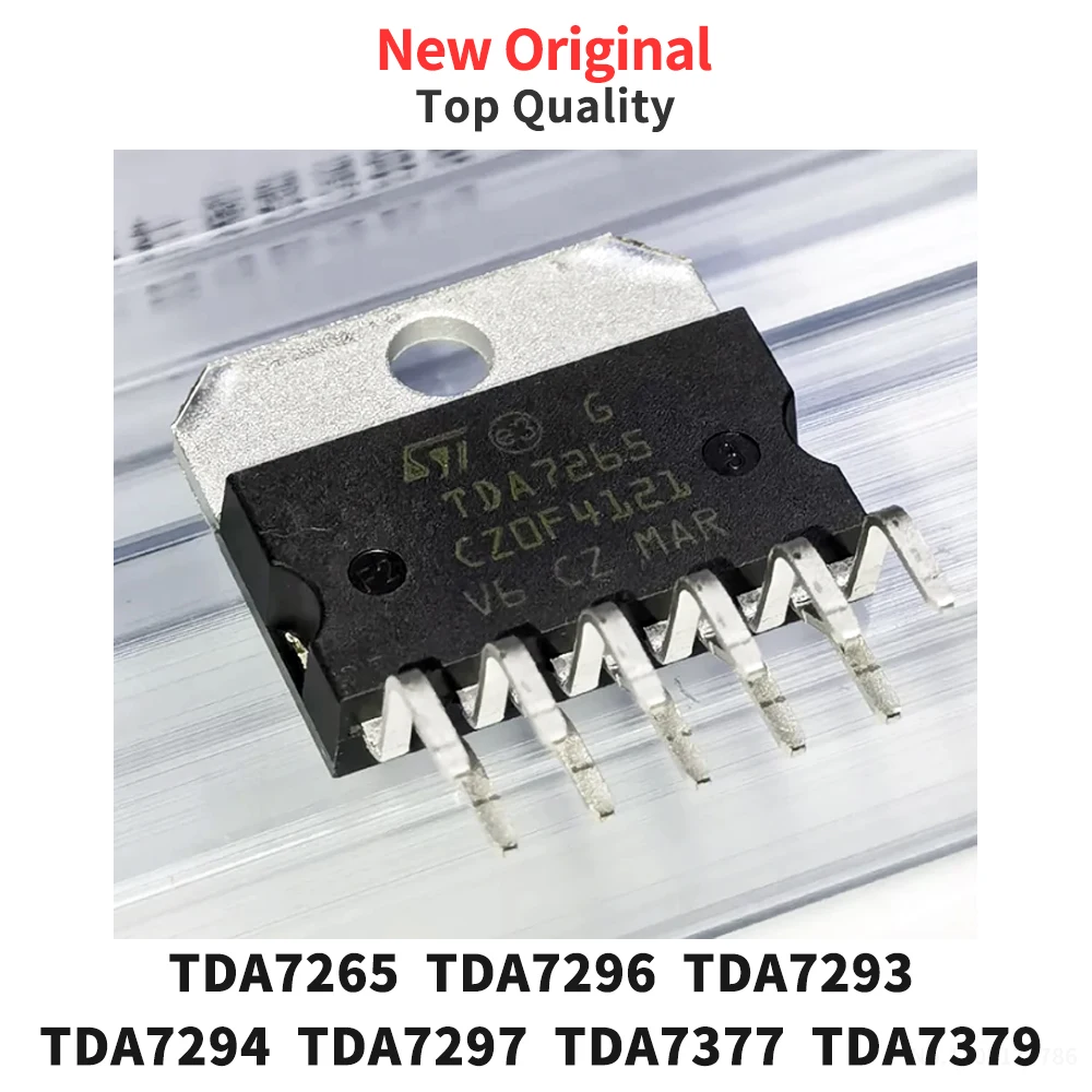 (1 Peça) TDA7265 TDA7296 TDA7293 TDA7294 TDA7297 TDA7377 TDA7379 V ZIP Novo Original