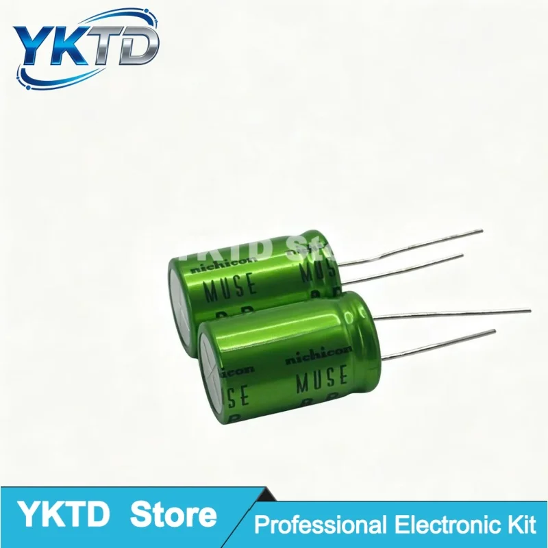 ES 50V220UF Volume 16X25MM Nichicon MUSE BP  Non Polar Nonpolar Bipolar HiFi Audio Capacitor UES1H221MPM 220UF 50V  NEW