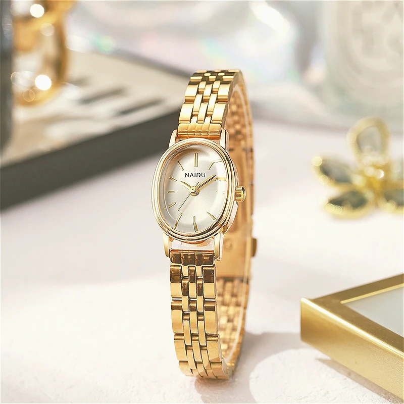 

Винтажный стиль, модные кварцевые часы с овальным циферблатом, стальной ремешок, указатель, цифровые наручные часы, женские часы Relogio Feminino, дропшиппинг