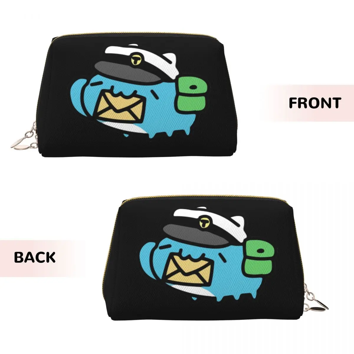 Comic Cat Bugcat Capoo Bug Cat Women Cosmetic Bags Travel Makeup Organizer Pouch Toiletry Storage Dopp Kit Case