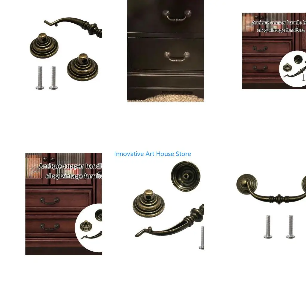 E1PC Practical Zinc Alloy Drawer Pull Convenient for Home Improvement Projects