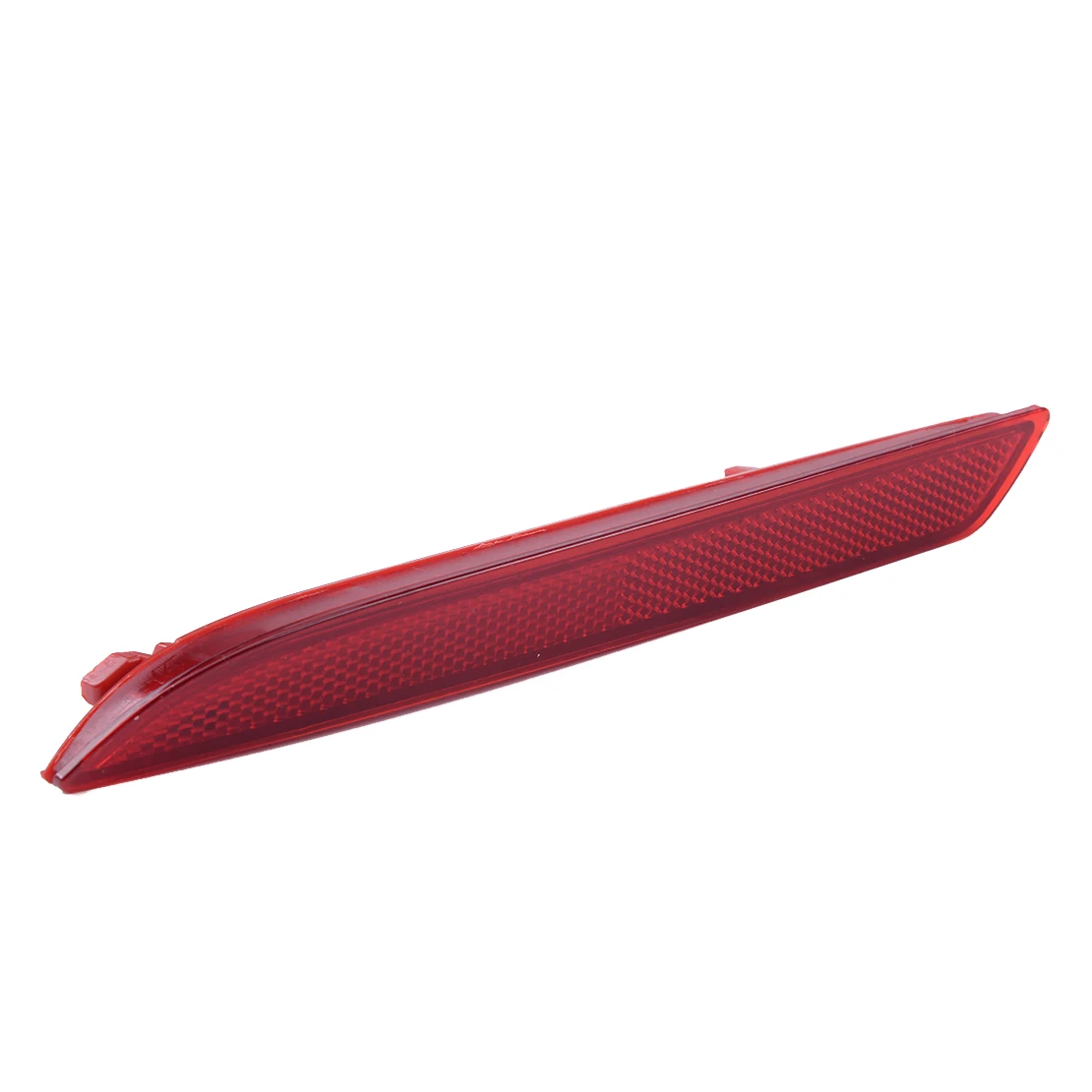 

Left Red Lens Rear Bumper Reflector Brake Light Cover Warning Stripe fit for FIT JAZZ 2010 2011 2012 2013