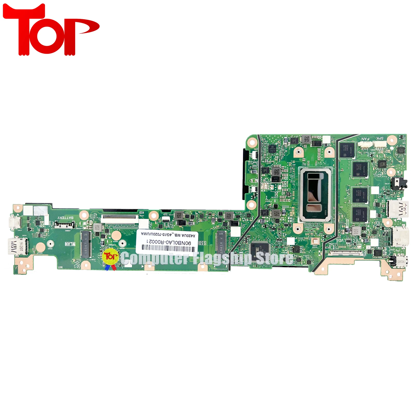 KEFU X420U Laptop Motherboard For ASUS X420UA Y406U I3-7020U I3-8130U 4G OR 8G RAM Mainboard 100% Working