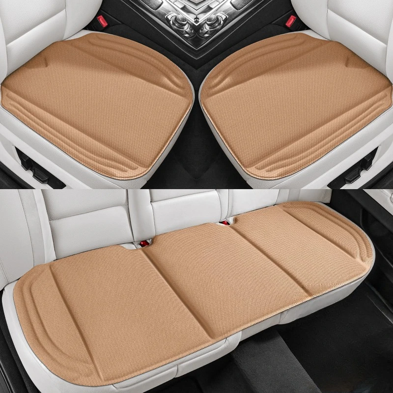 

Universal Fit Breathable Car Seat Cushions | Front/Rear Options | Hot Melt Embossing, Simple & Durable, All-Season Universal