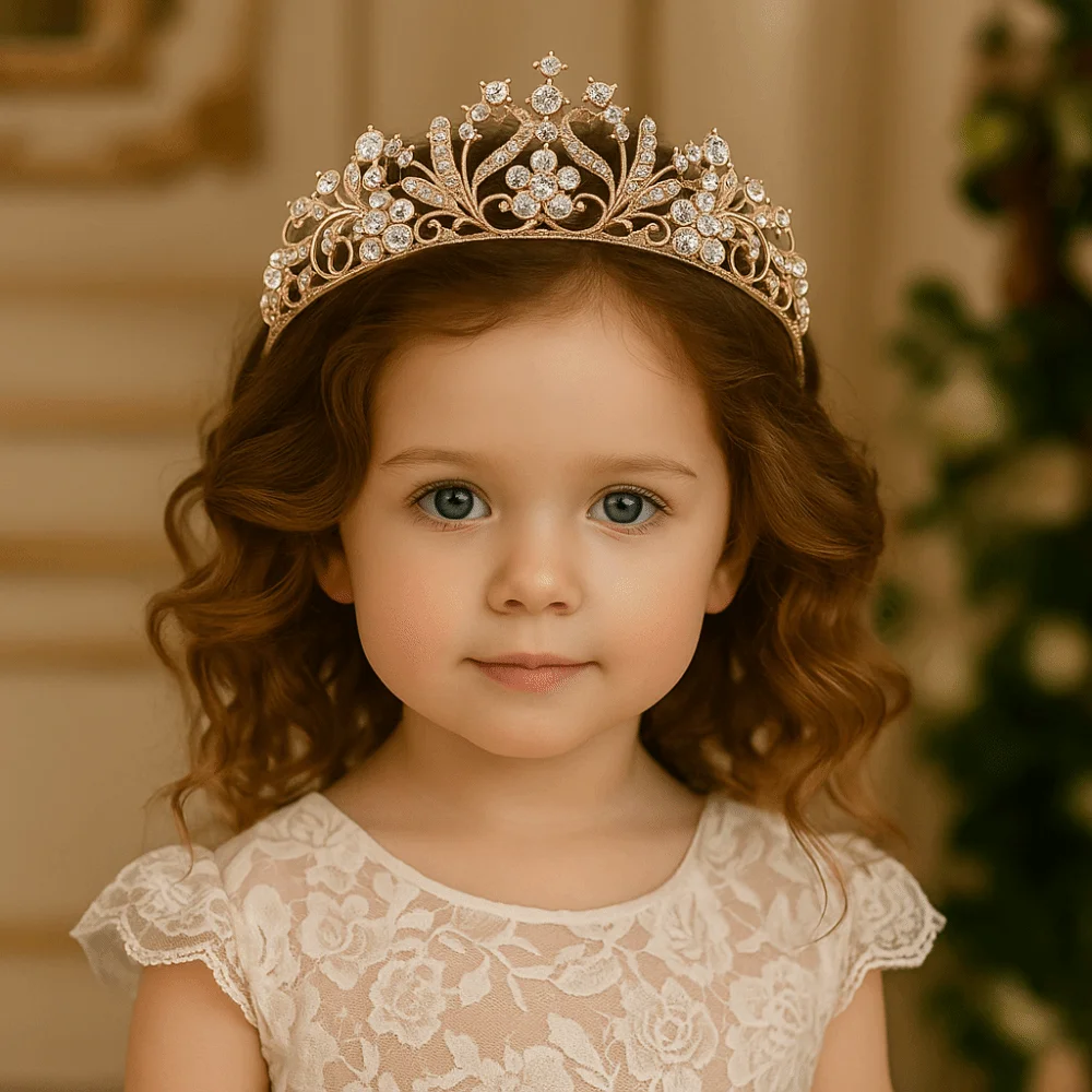 

Hair Hoop Sparkling Rhinestone Diadem Elegant Alloy Wedding Hair Accessories Luxury Exquisite Bridal Crown Birthday